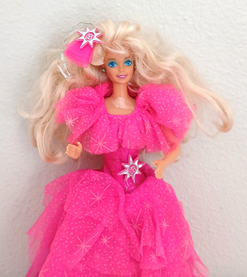 1990s Vintage Mattel Holiday Barbie Doll TWIST & TURN Legs Pink