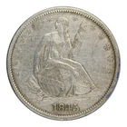 1845-O Seated Liberty Half Dollar Circulated Condition