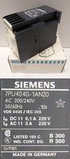 Siemens 7PU40 40-1AN20 7PU4040-1AN20 Timing relay -unused-