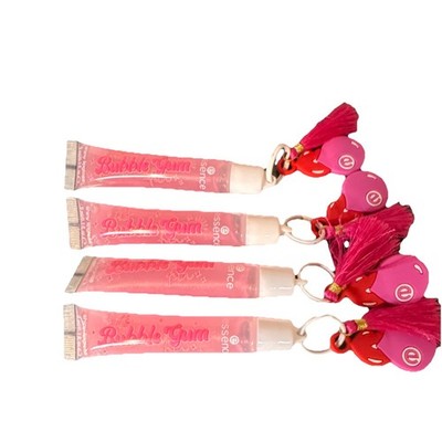 essence Bubblegum Lip Gloss Pink Shine Vegan Liquid Formulation