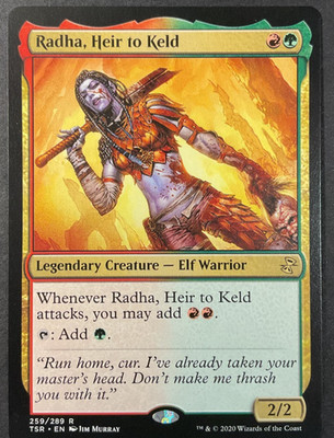 Radha, Heir to Keld - Time Spiral Remastered - MTG - MAGIC THE GATHERING