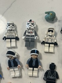 HUGE LEGO STAR WARS 2002 LOT YODA ROTTA THE HUT DARTH VADER STORMTROOPERS BLAST