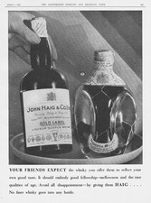 HAIG WHISKY - Vintage Werbung 1931 #2