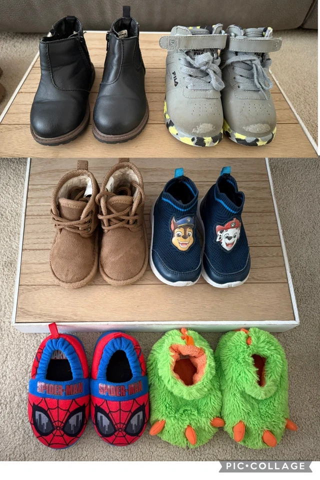 Lot of 6 Baby/Toddler Shoes - Size 6 - Image 3 of 4