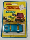 Vintage Early 1970s Matchbox Superfast #4 Firebird 1:64 Diecast Car Mint on Card