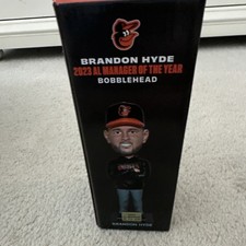 Orioles Brandon Hyde 2023 AL Manager of the Year Bobblehead 101 Wins Champions