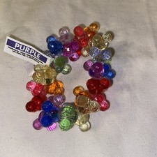NWT Disney Parks Mickey Mouse Multi-Color Stretchy Bracelet