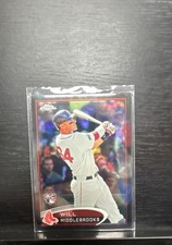 2012 Topps Chrome - Will Middlebrooks #197 Black Refractor /100 (RC)