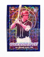 Ha-Seong Kim ~ 2021 Panini Chronicles ~ Overdrive Blue Velocity Prizm #2 Rookie