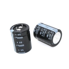 2X 10000uF 50V Electrolytic Capacitors 50V10000uF Volume 30x40 mm