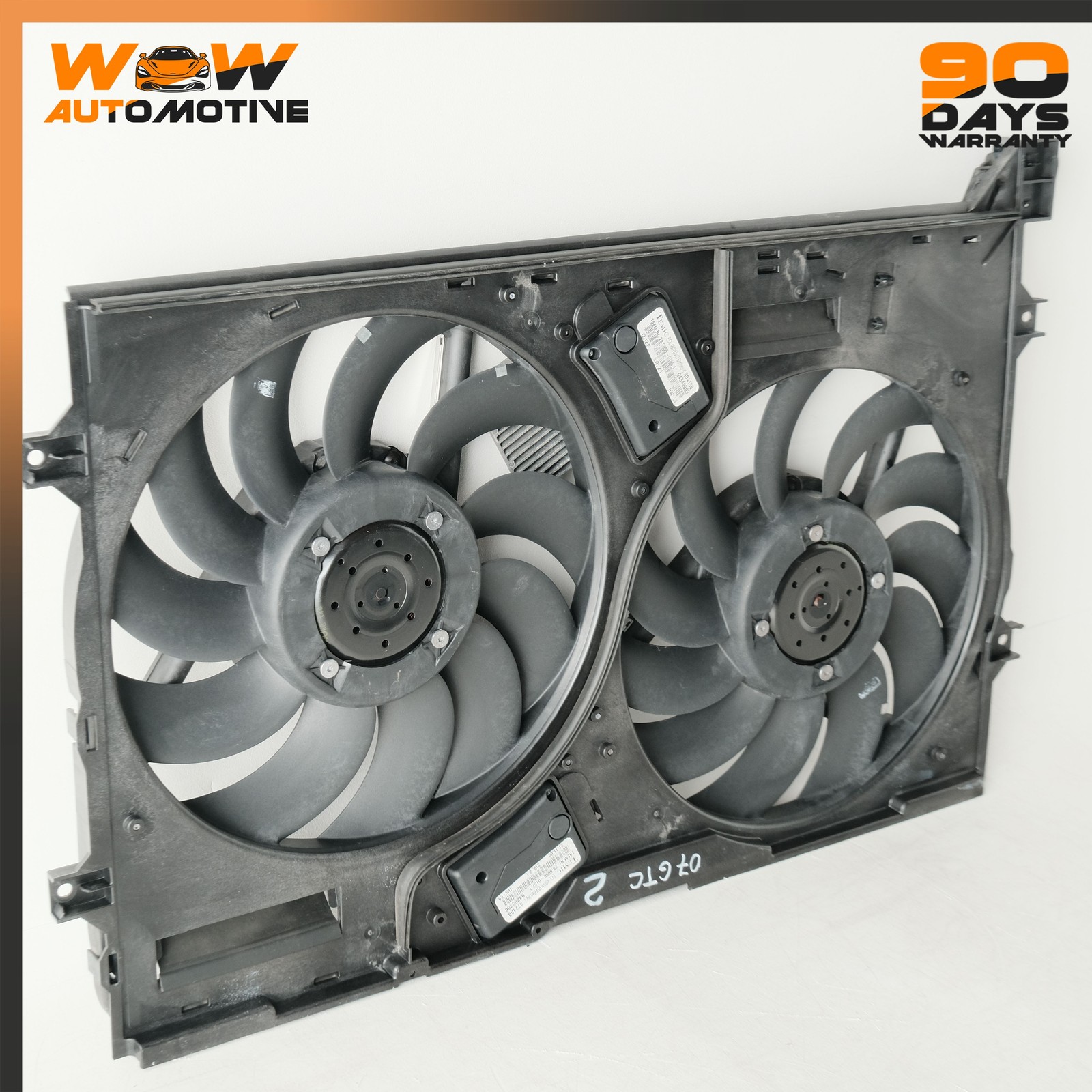 04-13 BENTLEY CONTINENTAL GTC FLYING SPUR ENGINE COOLING FAN MOTOR ASSEMBLY OEM