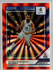 2024-25 Donruss Turkish Airlines EuroLeag Orange Laser Sergio Rodriguez LEG /75