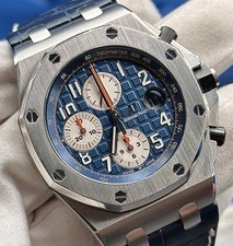 Audemars Piguet Royal Oak Offshore Blue Men's Watch - 26470ST.OO.A027CA.01