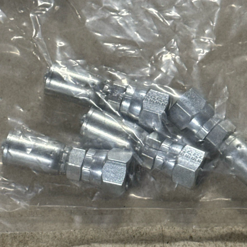 EATON Hydraulic Swivel Hose Fitting 1/4 Inch 04E-605 SAE 37 Degree Flare New-4PK - Image 4 of 4