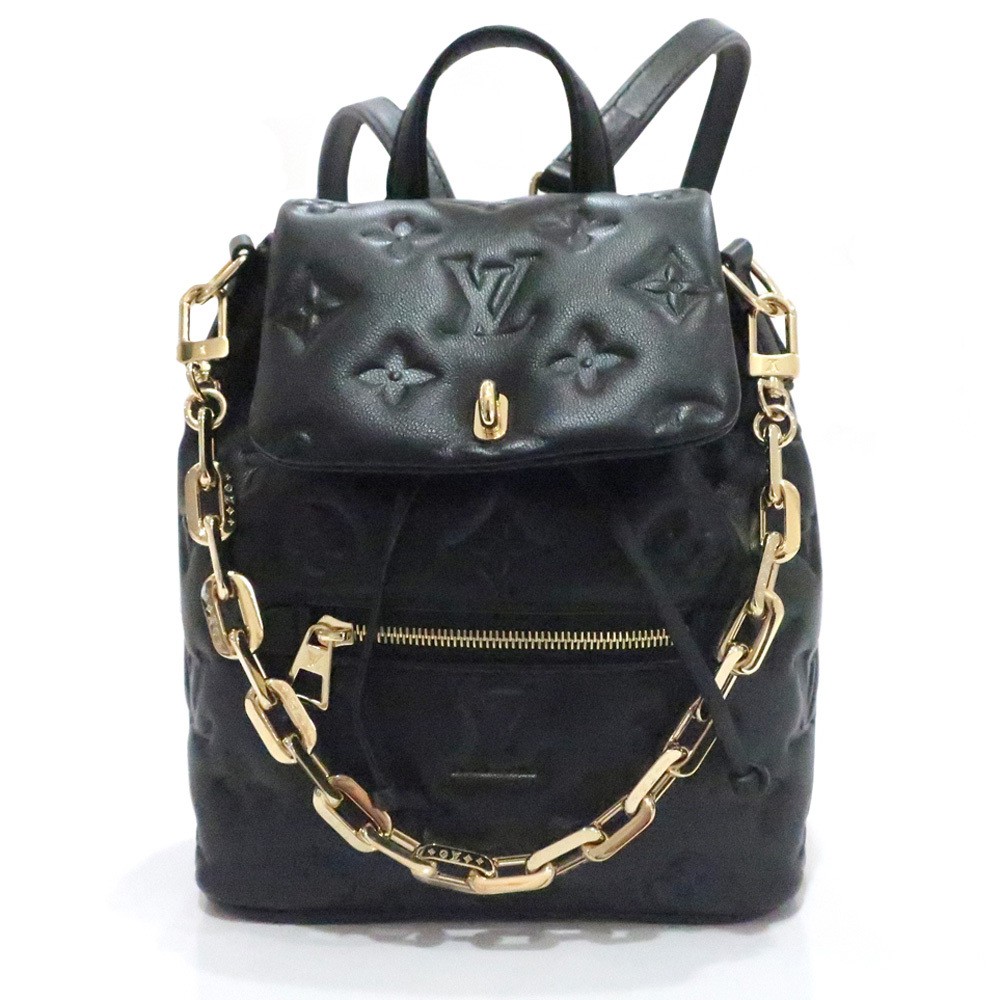 Louis Vuitton Coussin Mini Backpack RFID Monogram Noir M13387 846147