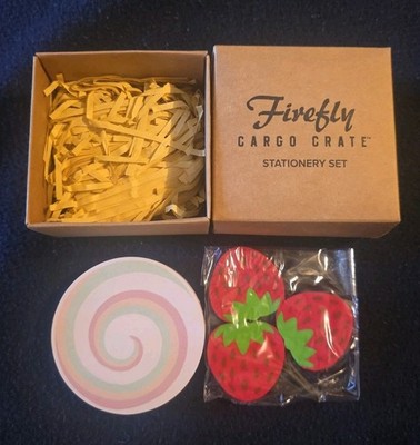 Loot Crate Firefly Carfo Crate Stationay Set Unused