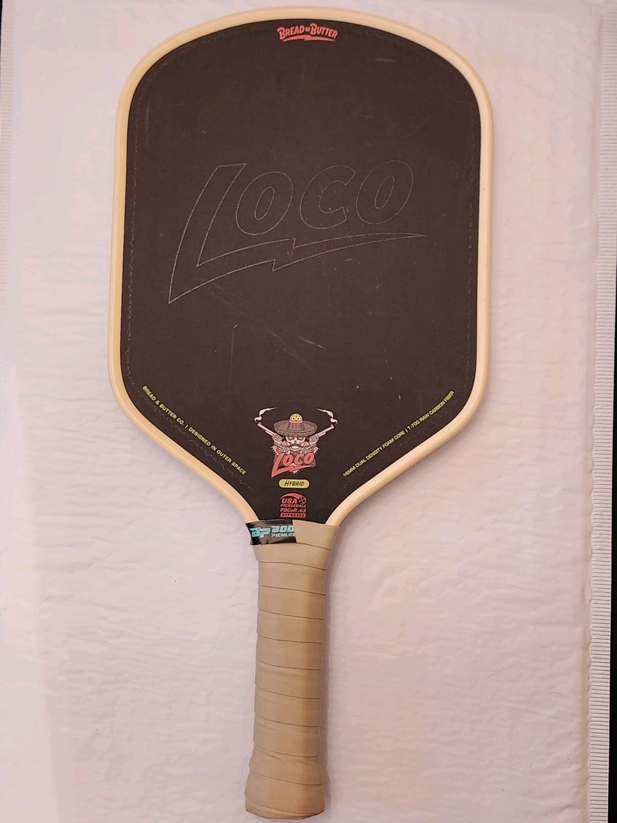 Bread And Butter Loco Hybrid 16mm Pickleball Paddle Tan | eBay