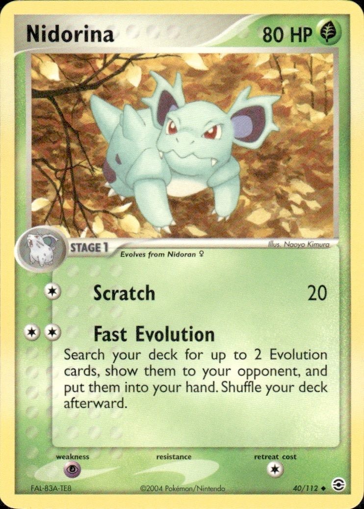 Nidorina - EX FireRed & LeafGreen - 40/112 - Uncommon