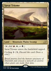 Savai Triome 253/274 Ikoria: Lair of Behemoths Rare Land
