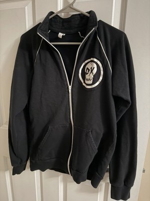 Papa Roach Lovers Are Lunatics Small Black Full Zip Hoodie