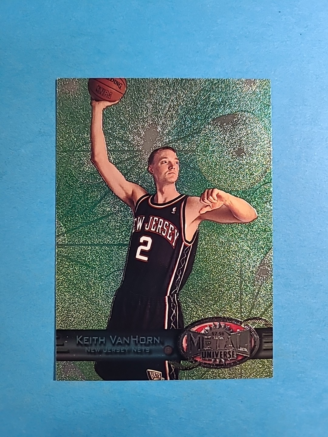 Keith Van Horn 1997-98 Skybox Metal Universe Basketball Card # 80 J6753