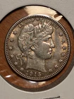 1915 D - Barber Quarter Dollar - Original -  $1.99 Shipping