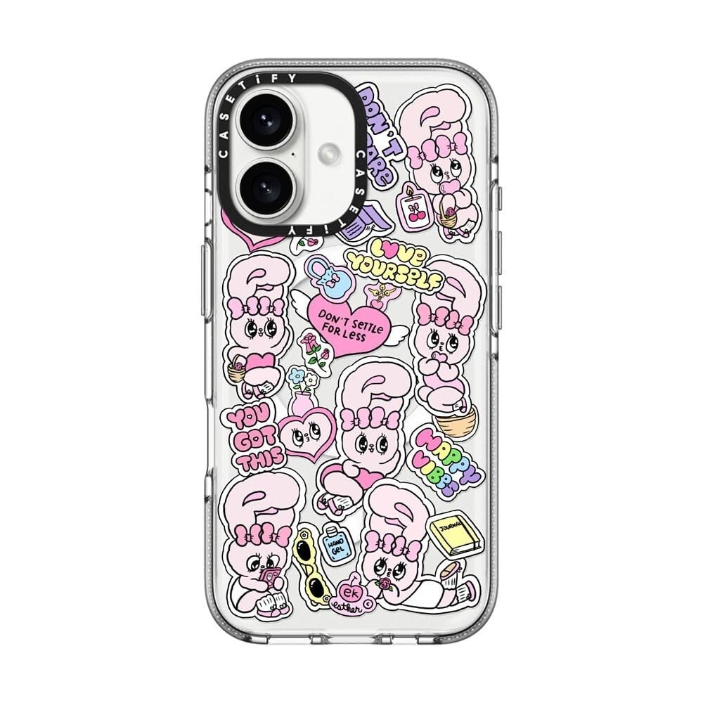 CASETiFY Clear MagSafe iPhone 16 Case Anti-Yellowing Shockproof 2m Drop Tested