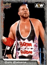 2022 Upper Deck AEW #2 Colt Cabana - WWE