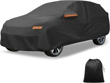 Car Cover Outdoor Waterproof Sun Rain Snow Hail Protection with Left Side Door Z