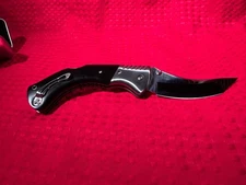 Cold Steel Custom Series Vintage Black Sable Folding Knife 4" VG-1 San Mai III M