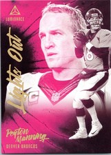 2020 Panini Luminance Lights Out Peyton Manning #LO20 HOF