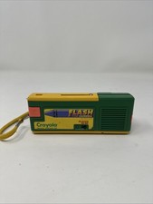 Vintage 1997 Crayola 110 Flash Camera Rare With Original Decals,UNTESTED NO FILM