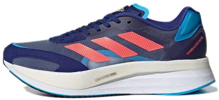 Adidas Adizero Boston 10 M Indigo Blue Turbo for sale | eBay