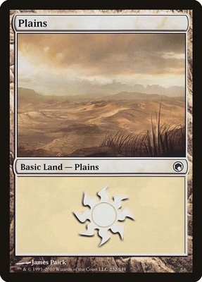 NM Foil - Plains [SOM - 232] Scars of Mirrodin