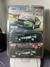 Mini GT Nissan Skyline R32 GT-R HKS 1992 JTCC Japan Touring USA Mijo Blister