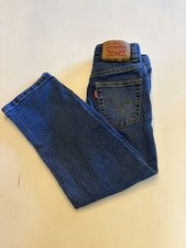 Levi  s 514 Straight Girls Boys Jeans Denim Size 5 Regular
