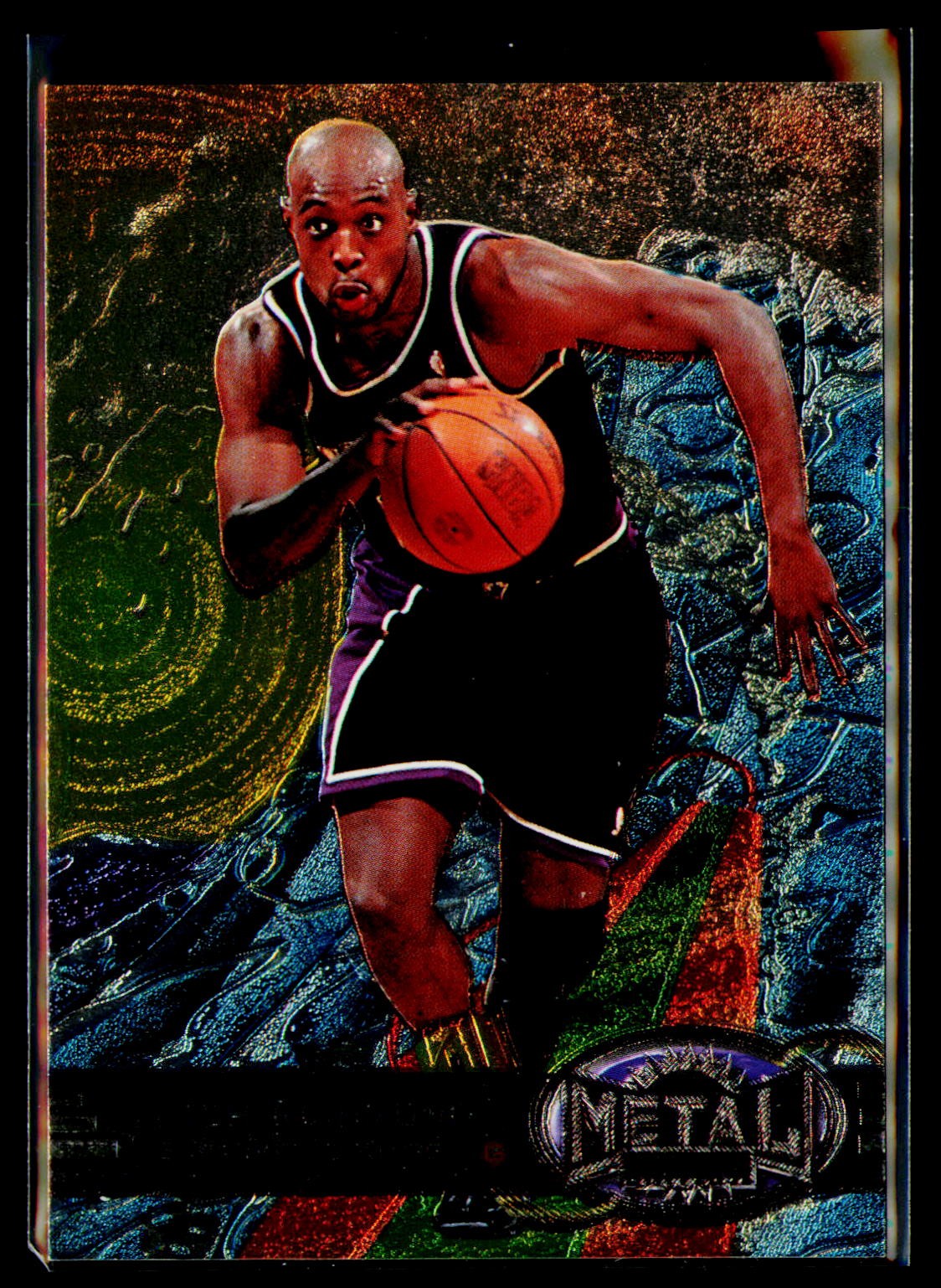 1997-98 Metal Universe #111 Mitch Richmond