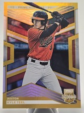 2023 Panini Kyle Teel /24 Elite Extra Edition  RC Gold Prime Numbers  