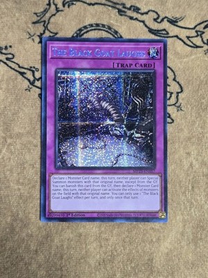 Yugioh The Black Goat Laughs MP25-EN057 1st Edition Prismatic