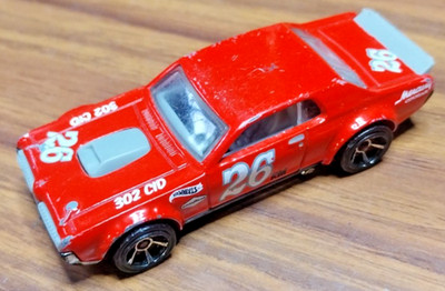 Hot Wheels '68 Mercury Cougar rot No.26 HW Rennbahn Asse