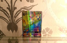 Pokémon TCG Lycanroc GX Burning Shadows 155/147 Rainbow Secret Rare on eBay