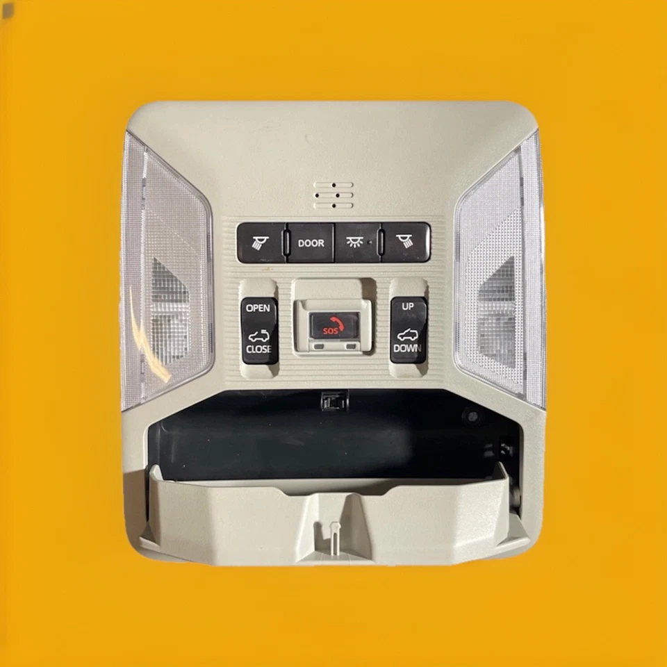 2022-2024 TOYOTA RAV4 LUZ DOMO TECHO LUZ LUZ DELANTERA CON INTERRUPTOR TECHO CORREDIZO OEM Foto 4 de 4