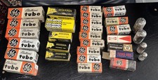 Lot Of 31 Electronic Tubes, Mostly New GE Old Stock, 4 Not Boxed UNTESTED