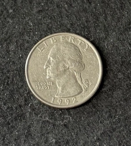 1992-D Washington Quarter — photo from the most recent tracked eBay sale