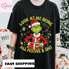 Grinchmas Christmas Shirt, Funny Christmas, Grinch Saying Shirt, Santa Grinch