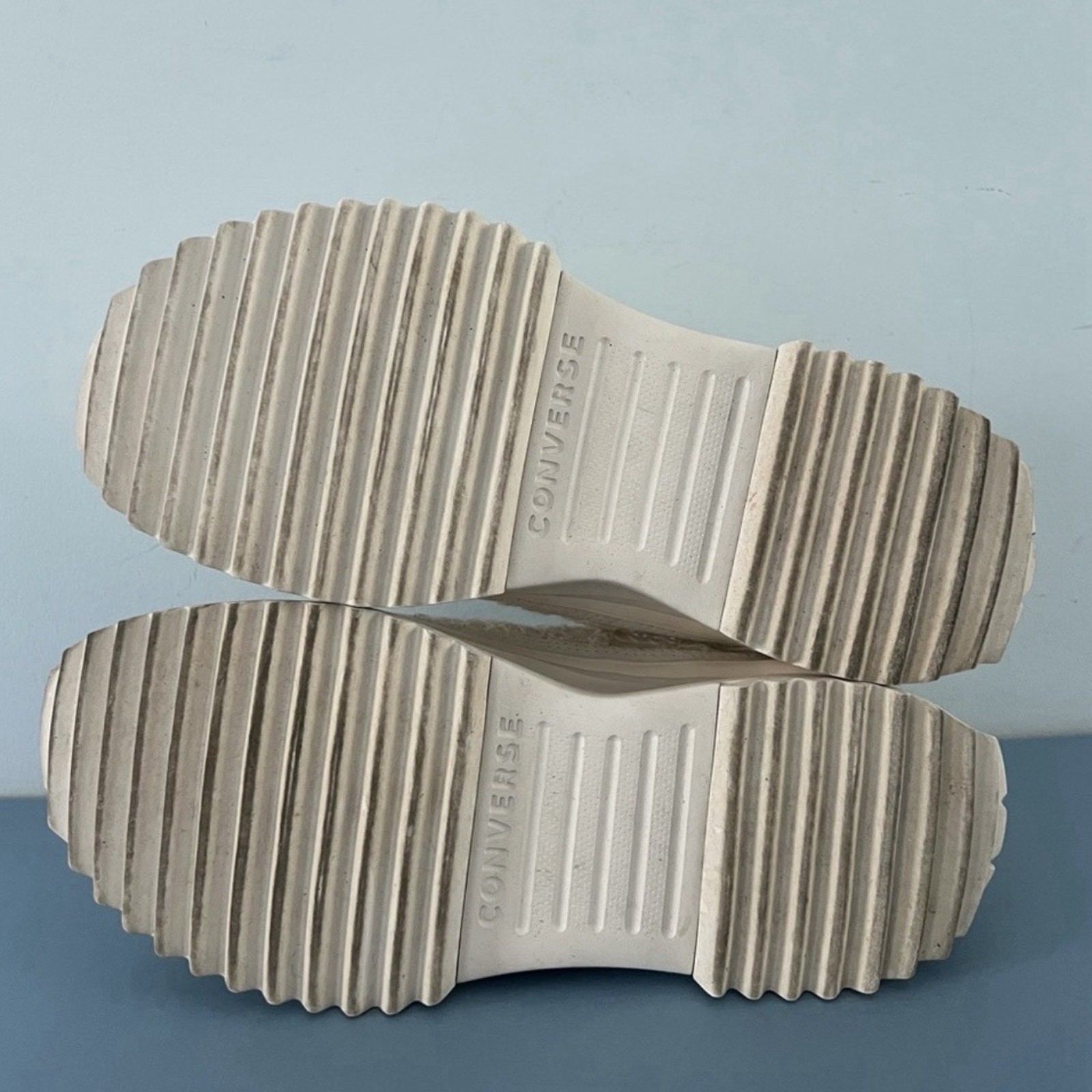 Converse Run Star Hike Platform Sneakers Daisy Cord Egret Lace Up Womens Size 8 thumbnail 9