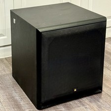 KEF PSW-2150 10” Inch Powered Subwoofer For Home Audio / Surround Sound Bass