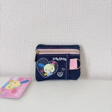 USAHANA denim key coin case, pass case, small item holder, pouch