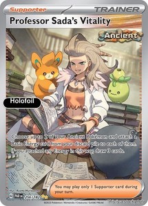 Professor Sada's Vitality 256/182 Paradox Rift Special Illustration Rare