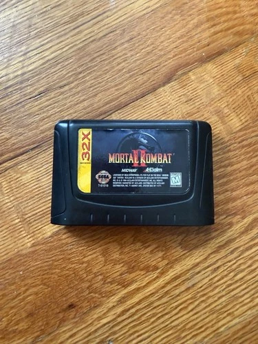 Mortal Kombat II (Sega 32X, 1994) Cart Only, Cleaned & Tested Working